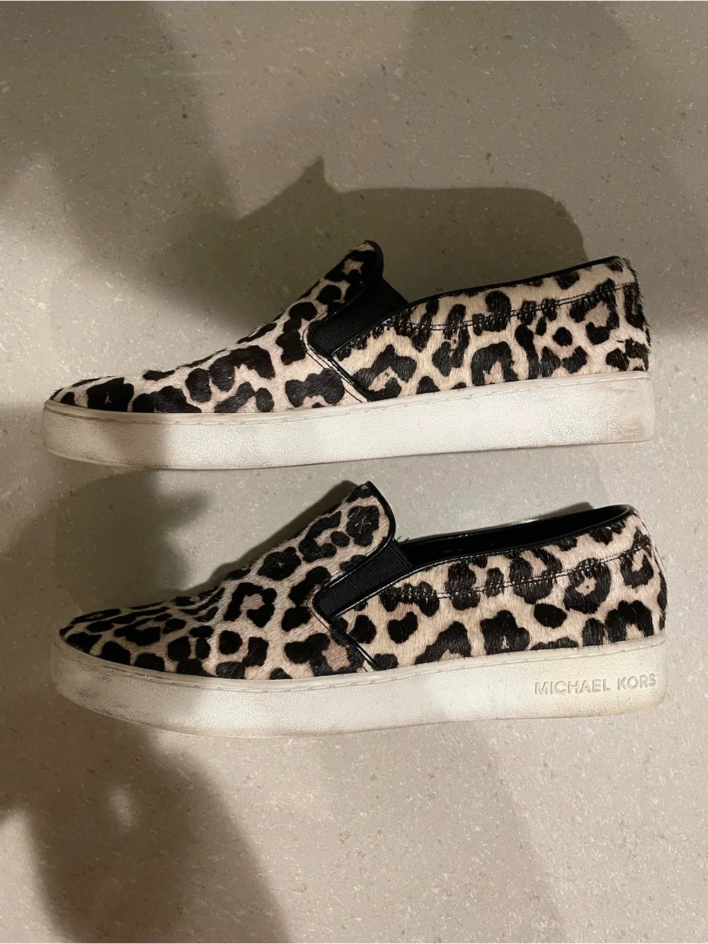 Michael Kors Keaton Slip-On Sneakers | Leopard Print